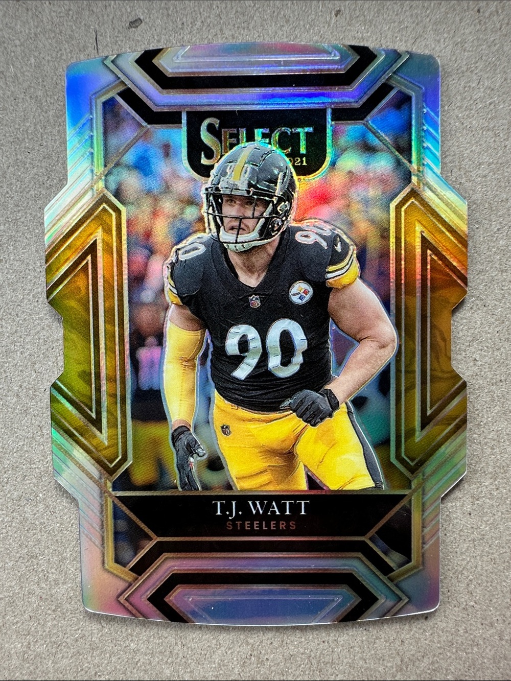 Steelers TJ Watt Chrome PowerPlayers & Freiermuth/Sawyer/Fautanu/Johnson rookies - Picture 4 of 16